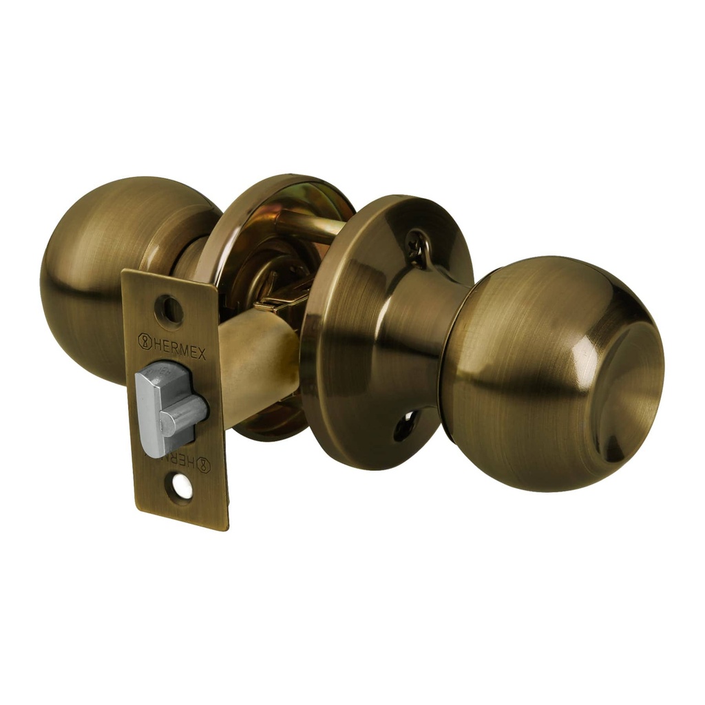 [T28068] Cerradura esfera tubular, entrada, antiguo, blíster, Basic