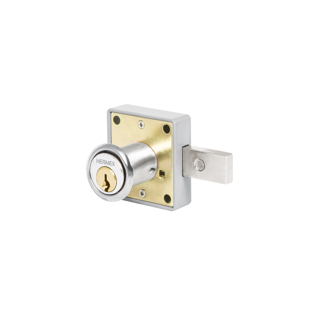 Cerradura para mueble, modelo 26, cromo, Hermex - Pag 596