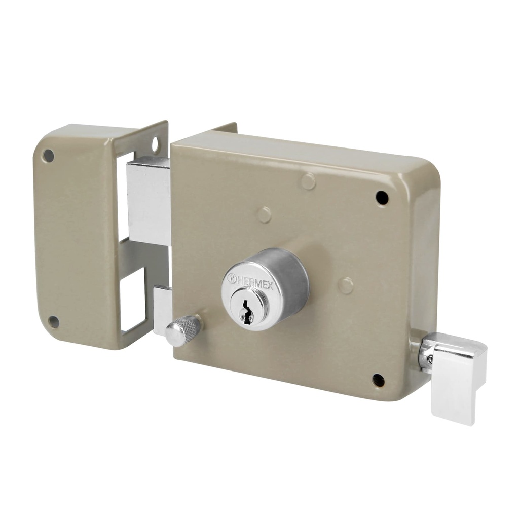 [T27048] Cerradura sobreponer izq instala-fácil, blíster, Basic