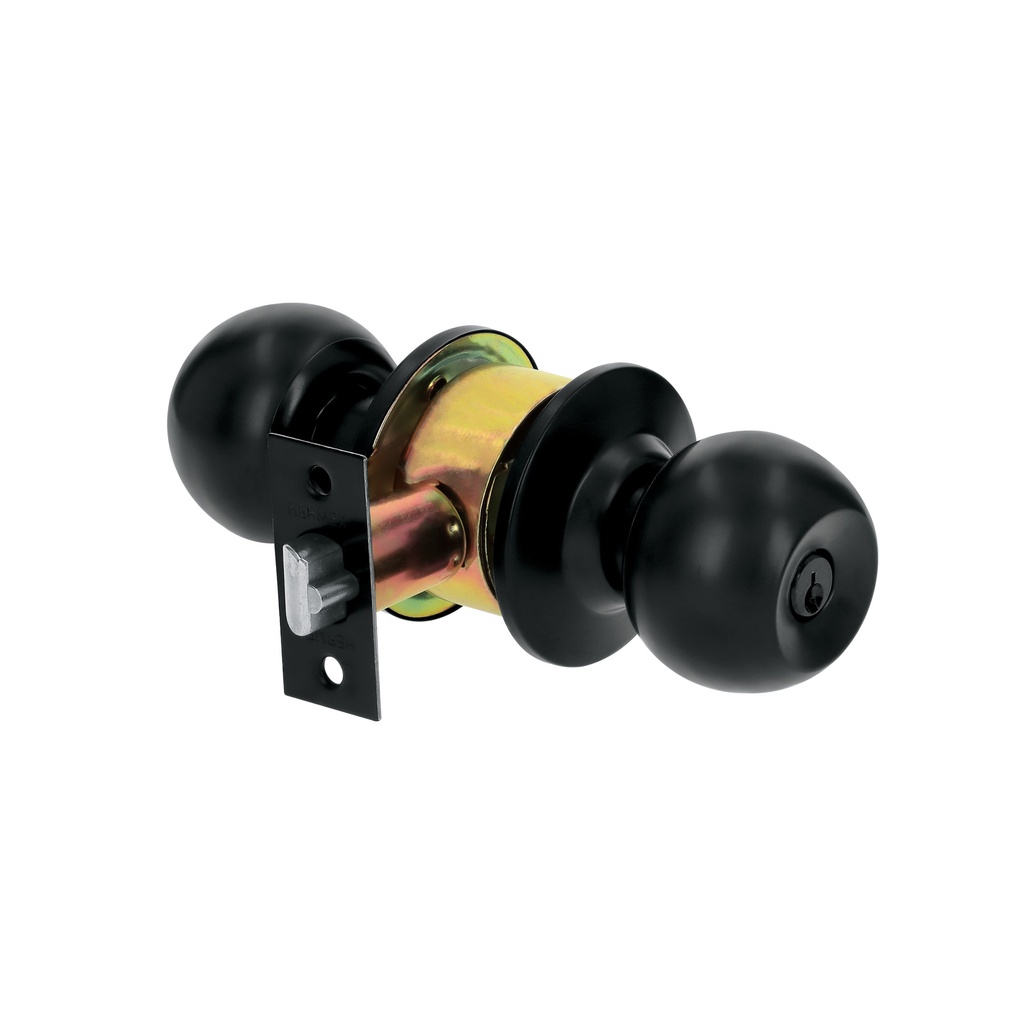 Cerradura tipo esfera, cilíndrico, recámara, negro, Basic - Pag 589