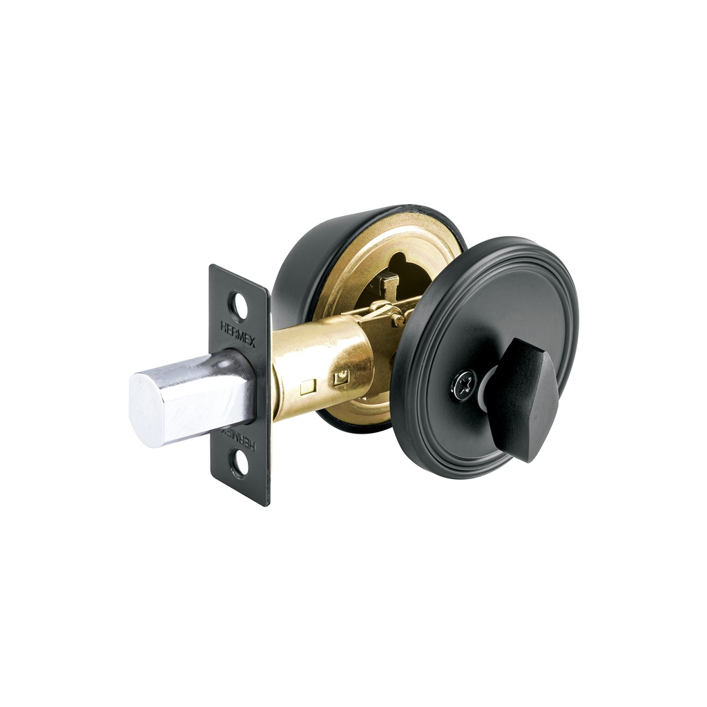 Cerrojo llave-mariposa negro, llave de puntos, Hermex - Pag 588