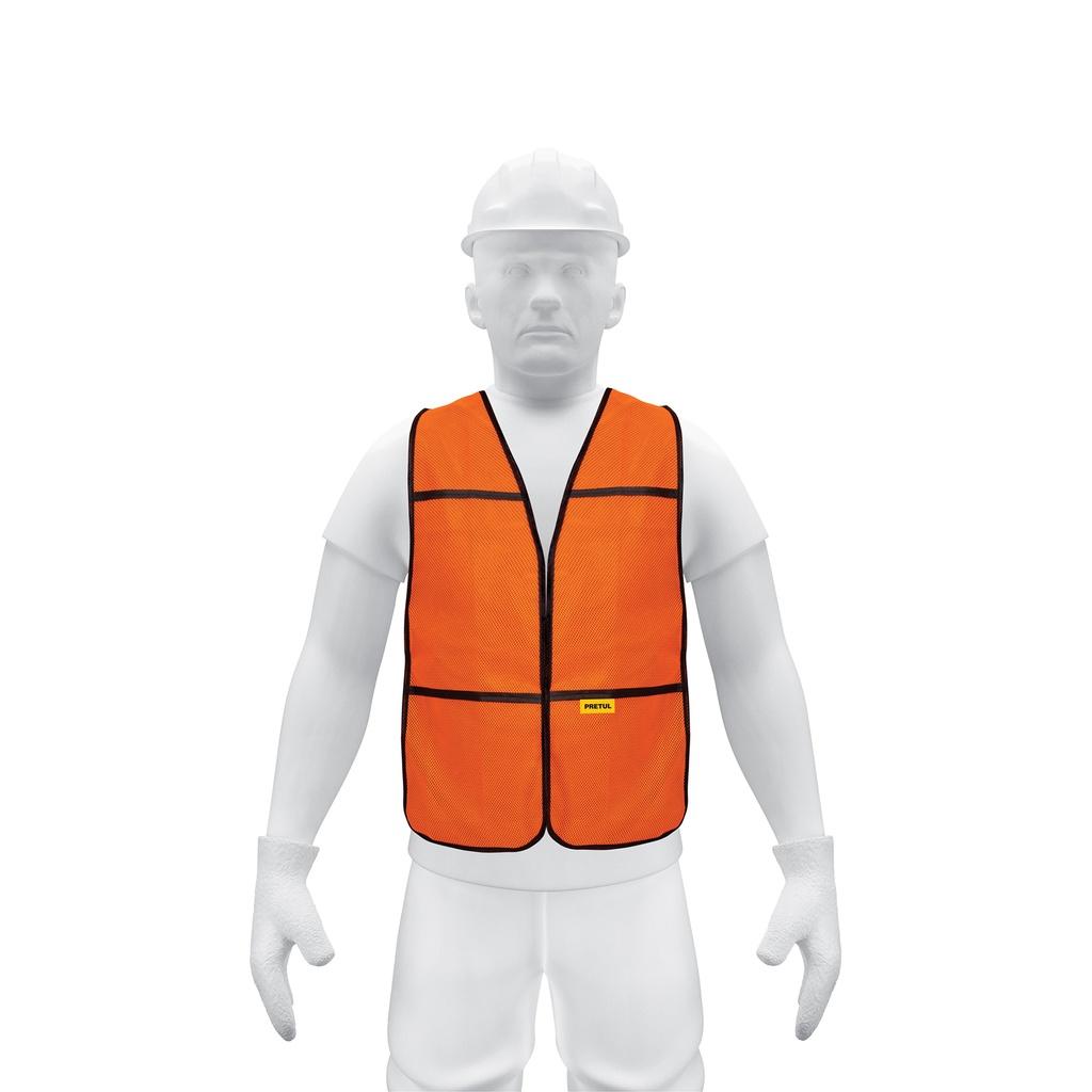 [T21023] Chaleco de seguridad, uso de día, naranja, Pretul - Pag 353