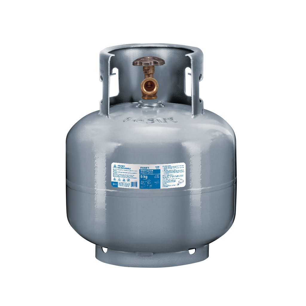 Cilindro portátil para gas LP, 6kg (13lb) Foset - Pag 518