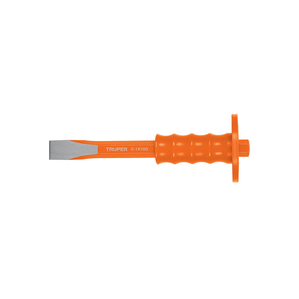 [T12273] Cincel de corte frío 1 x 10' con grip, Truper
