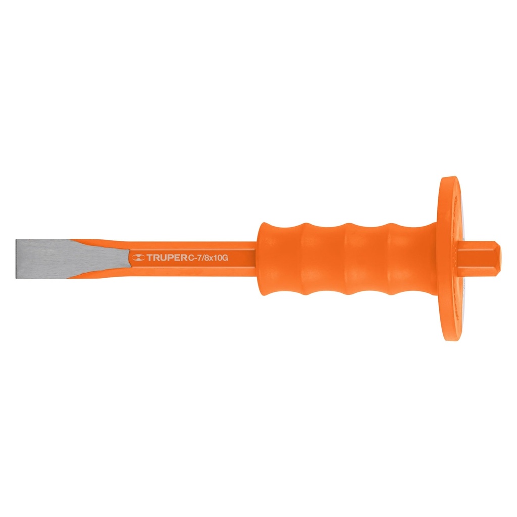 Cincel de corte frío 7/8 x 10' con grip, Truper - Pag 106