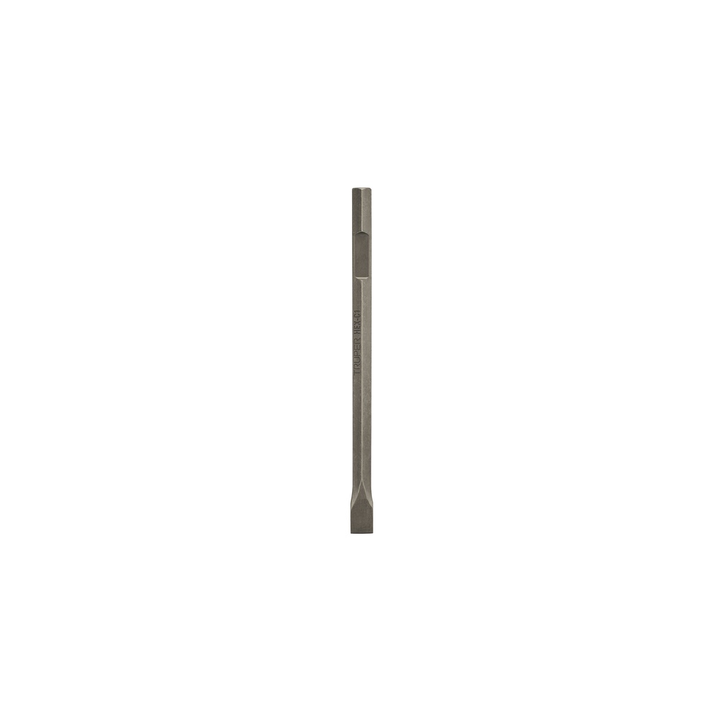 [T101231] Cincel plano zanco hexagonal de 1-3/8' x 20', Truper