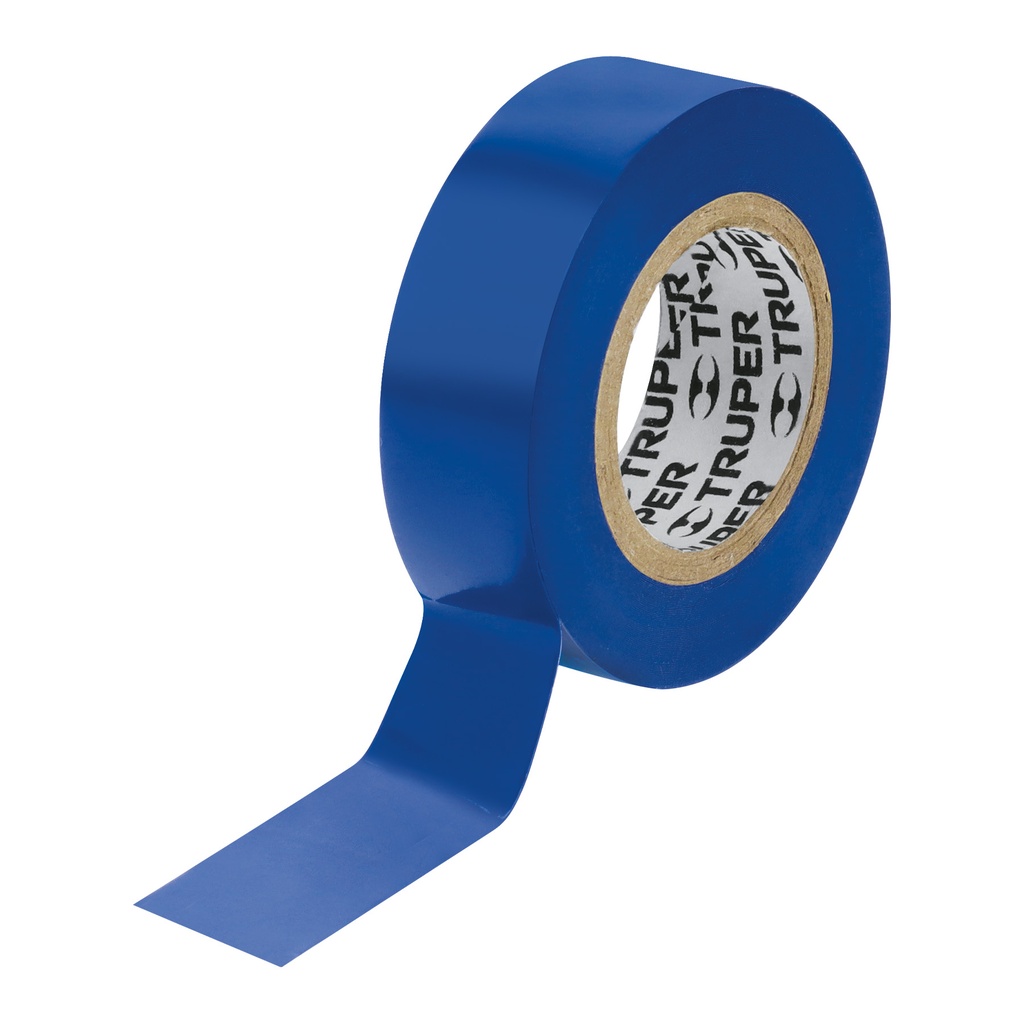 [T13514] Cinta de aislar de 9 m x 19 mm, azul, Truper