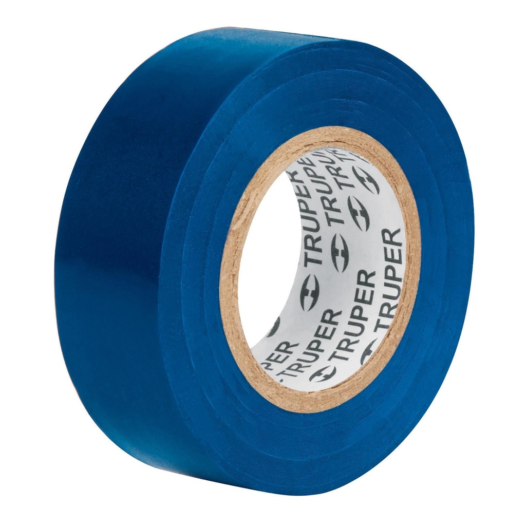 Cinta de aislar de 9 m x 19 mm, azul, Truper - Pag 112