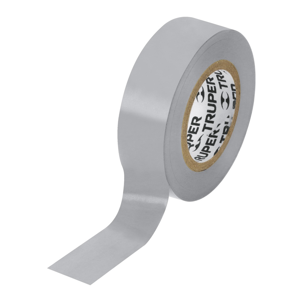[T13516] Cinta de aislar de 9 m x 19 mm, gris, Truper