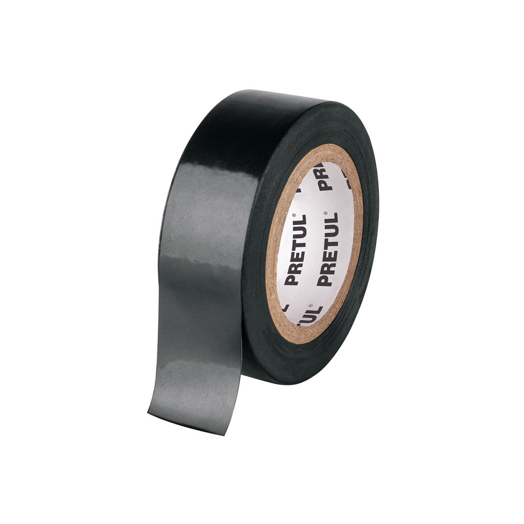 Cinta de aislar de 9 m x 19 mm, negra, Pretul