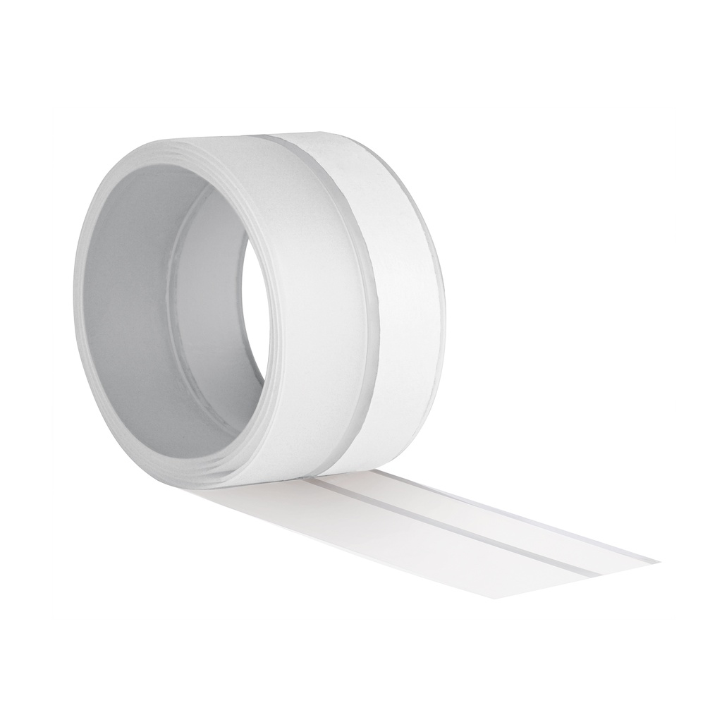 Cinta guardapolvo 1 m x 35 mm, transparente, Hermex - Pag 595