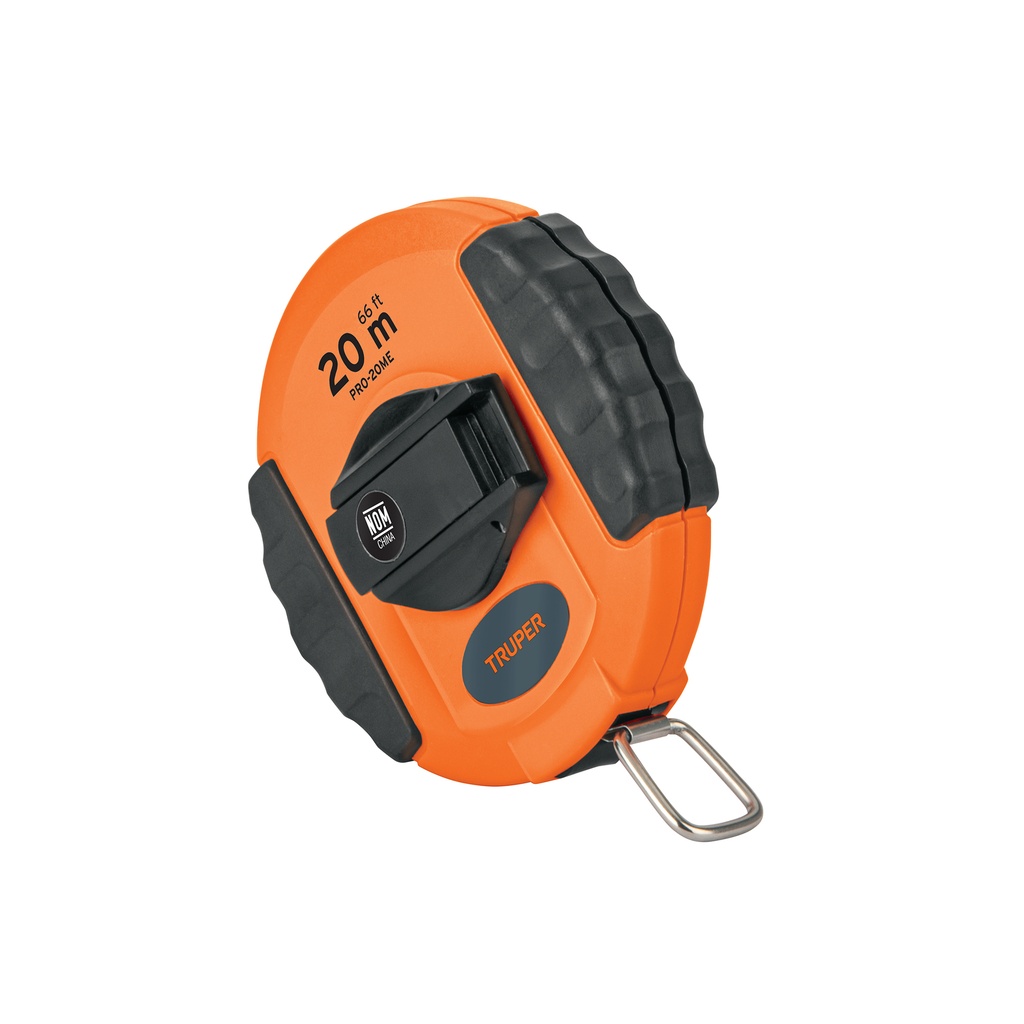 [T20900] Cinta larga 20 m metálica, carcasa plástica, Truper