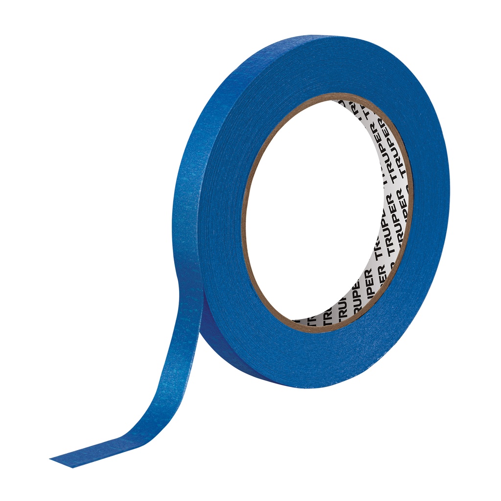 [T12620] Cinta masking tape azul de 1/2' x 50 m, Truper