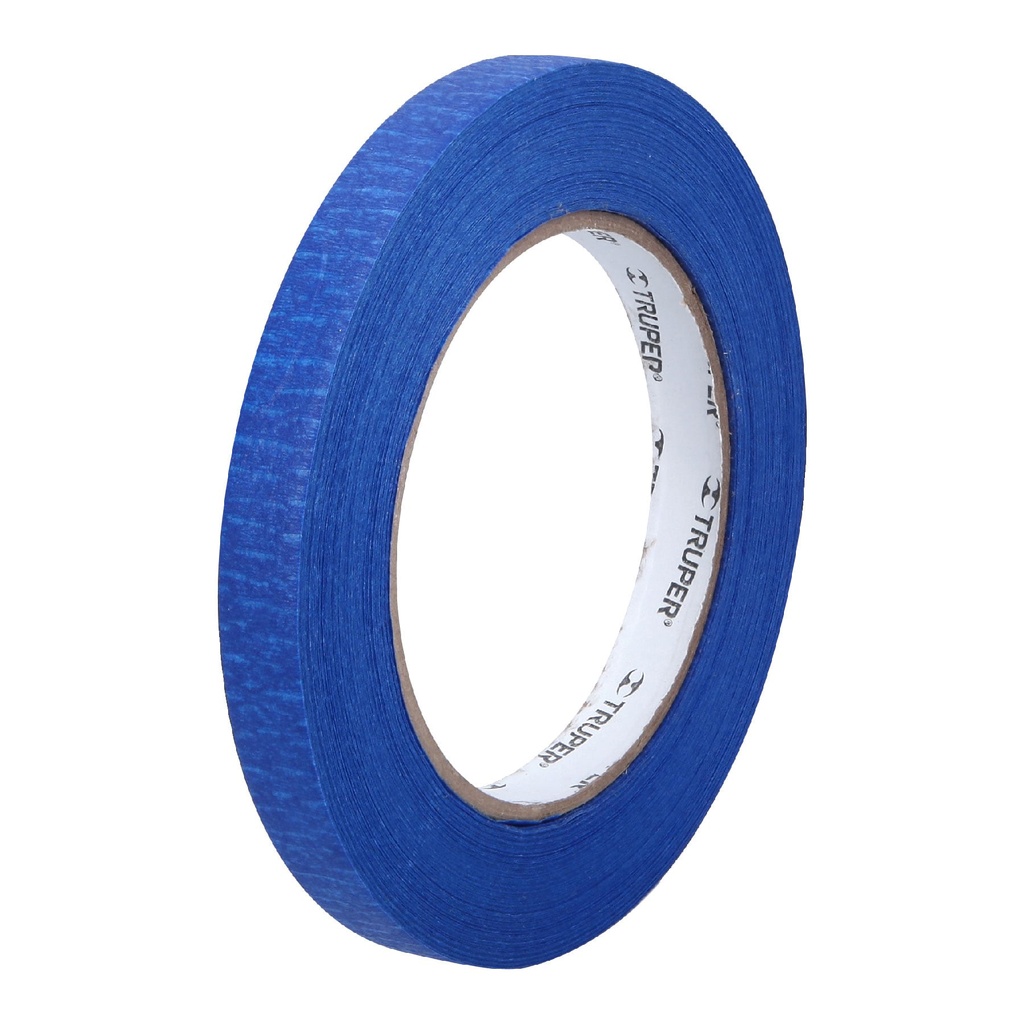 [T12620] Cinta masking tape azul de 1/2' x 50 m, Truper