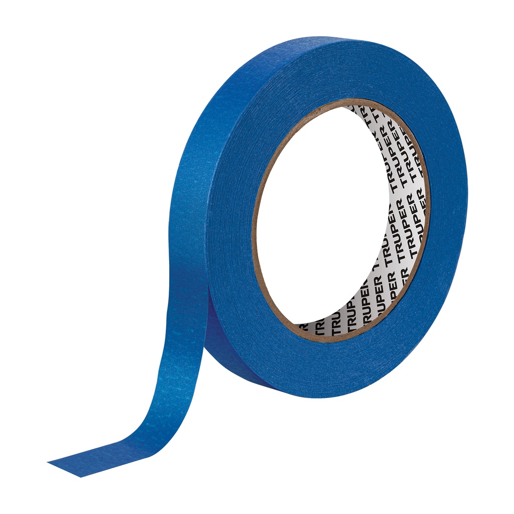 [T12621] Cinta masking tape azul de 3/4' x 50 m, Truper