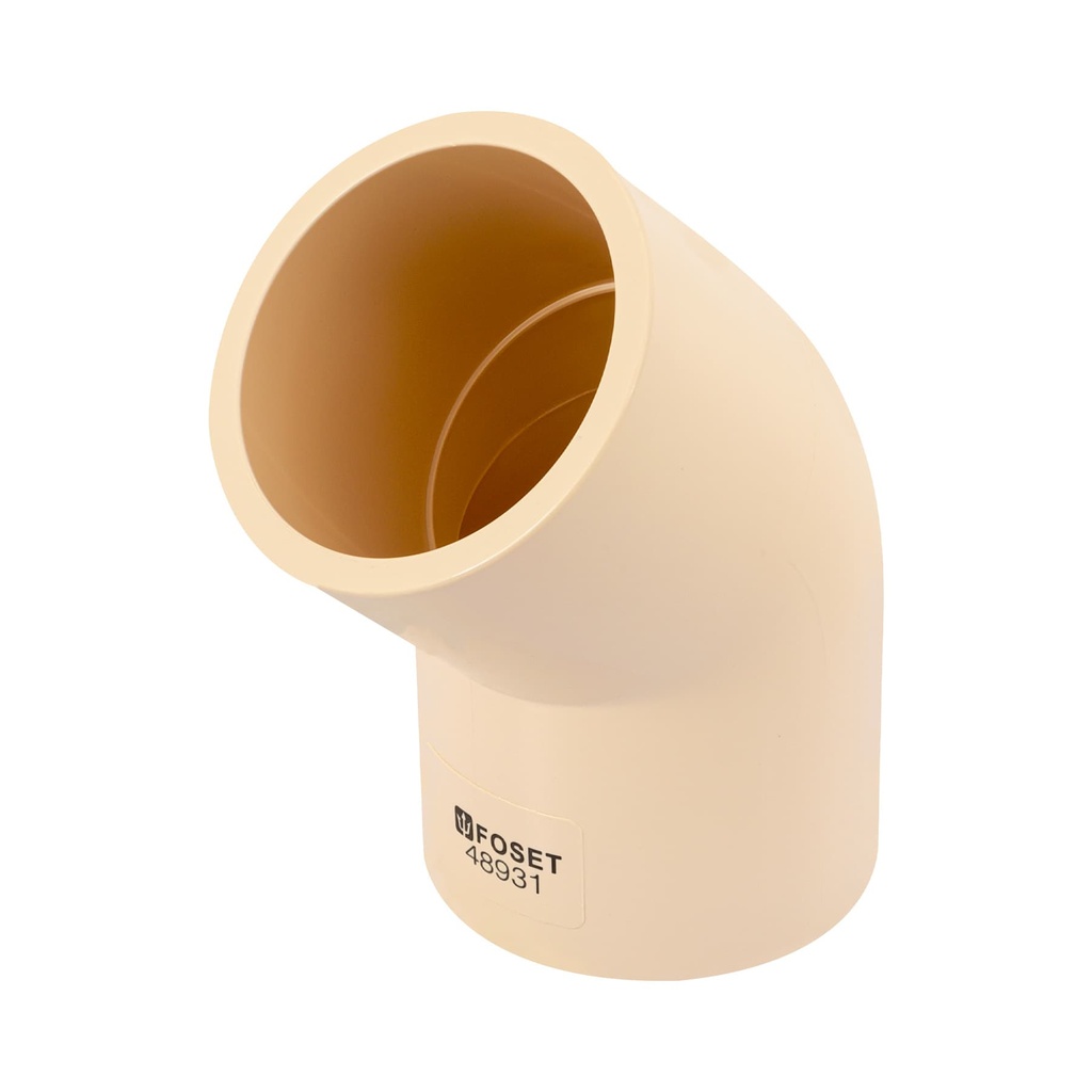 Codo 45° CPVC de 2', Foset - Pag 524