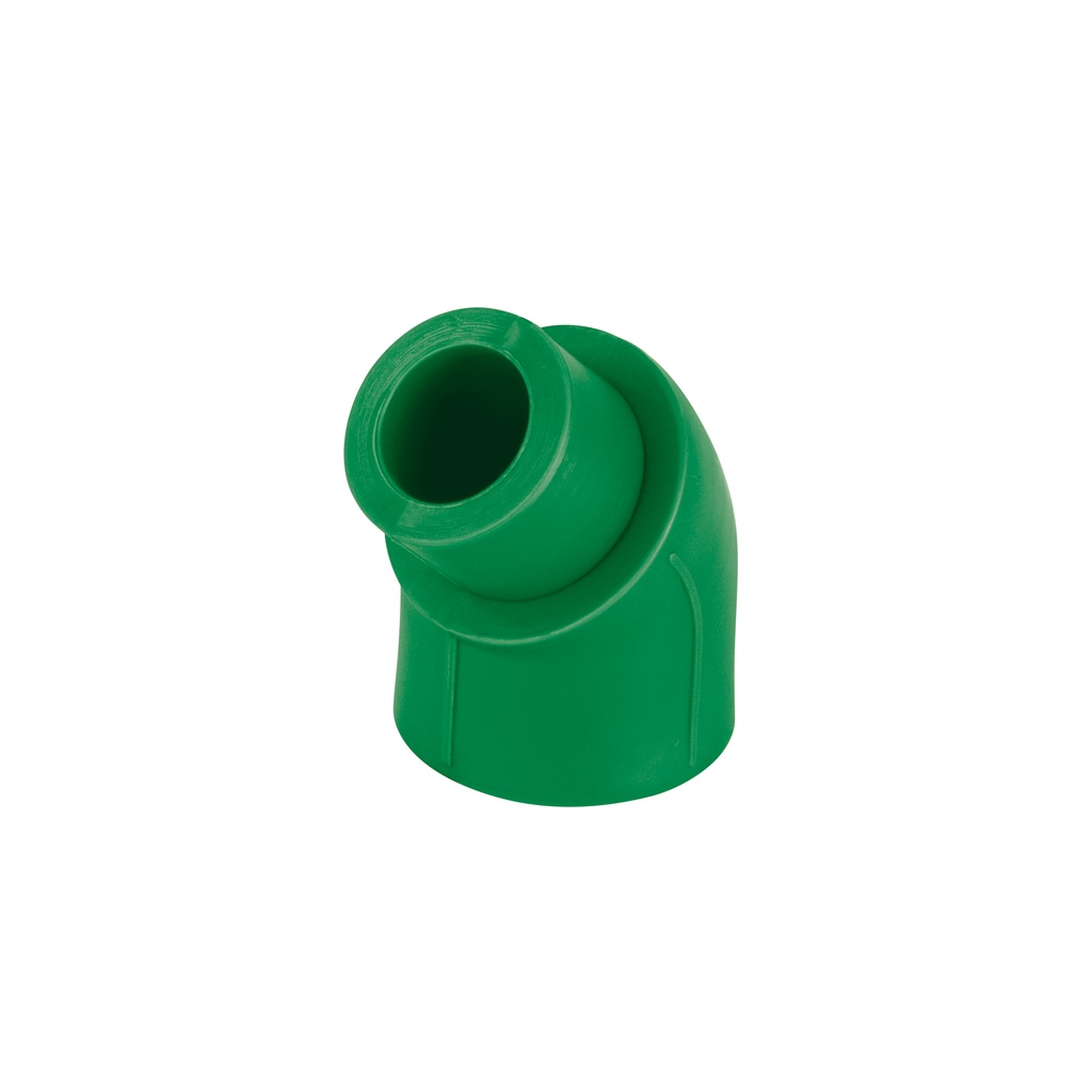 Codo 45° PPR,  3/4', macho-hembra, Foset