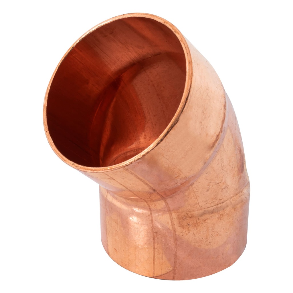 [T48862] Codo 45° de cobre 2', Foset