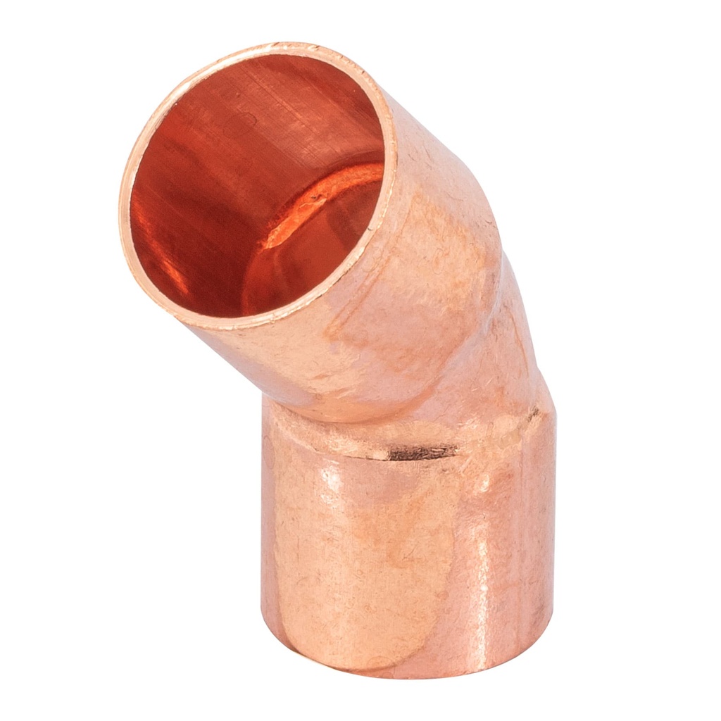 Codo 45° de cobre de 1/2', Foset - Pag 531