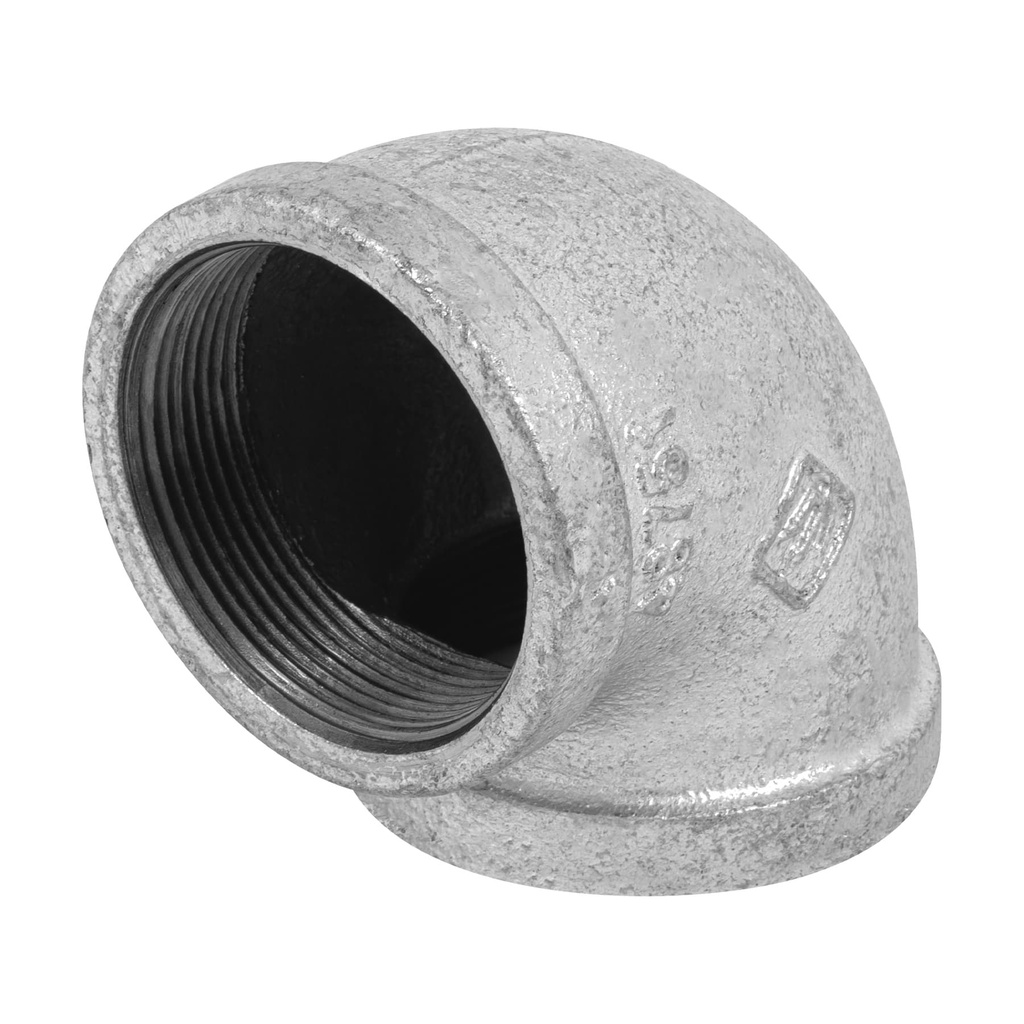 [T48751] Codo 90° acero galvanizado de 2', Foset