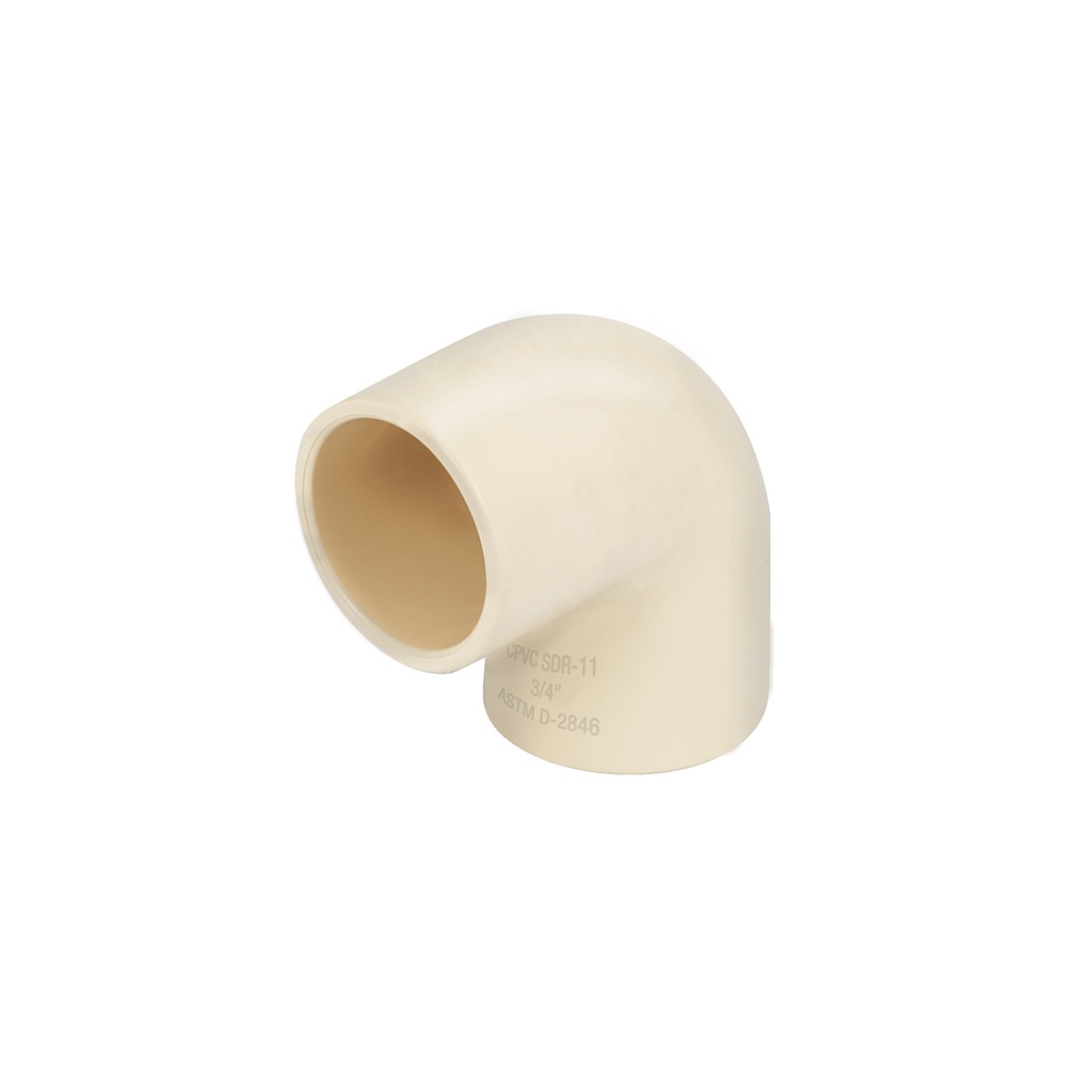 Codo 90° de CPVC de 3/4', Foset