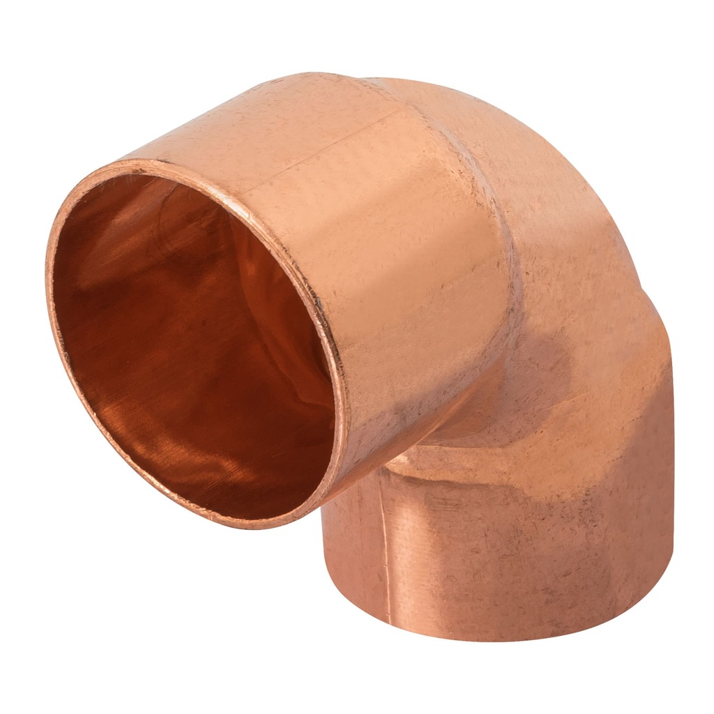 Codo 90° de cobre de 1-1/2', Foset