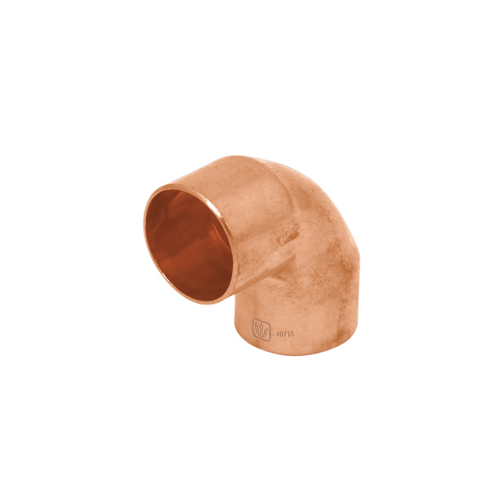 Codo 90° de cobre de 3/4', Foset - Pag 531