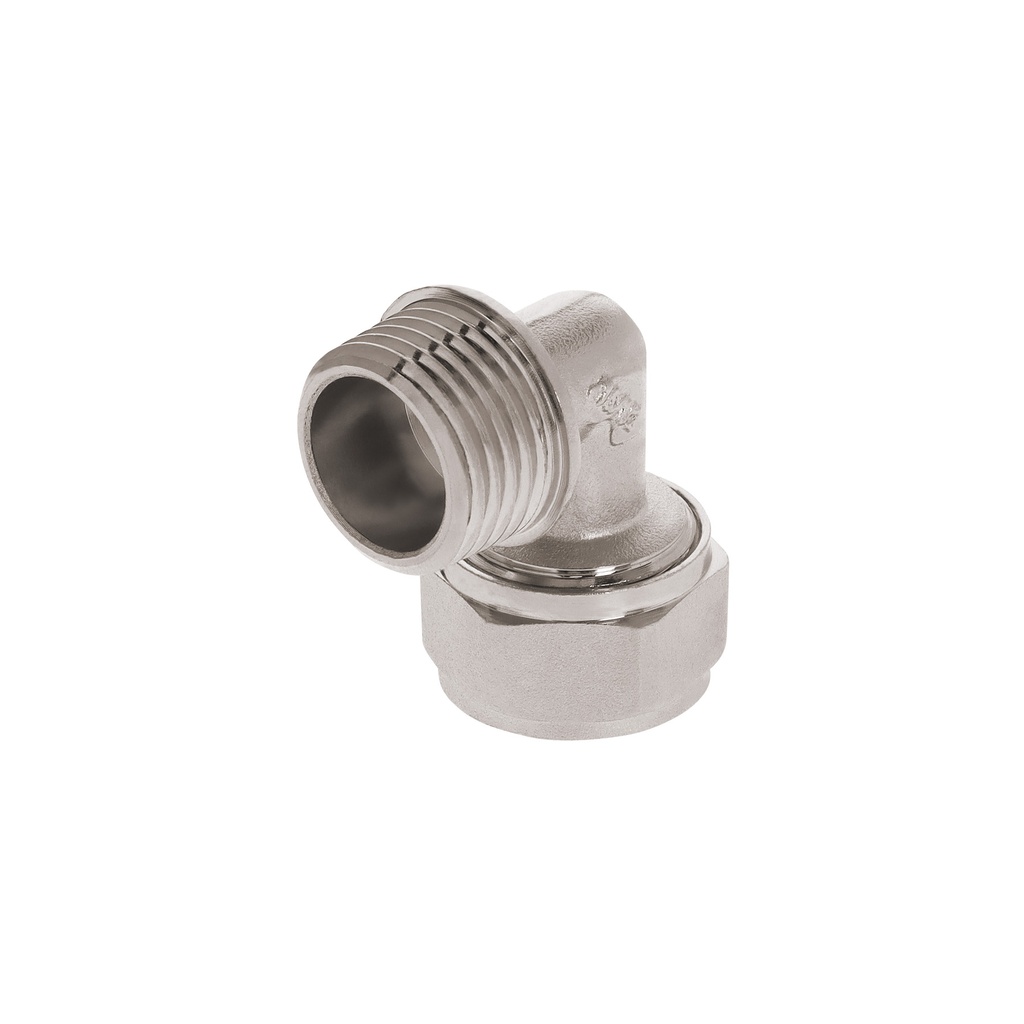 Codo 90° para PEALPE, 3/8', con rosca macho, Foset - Pag 516