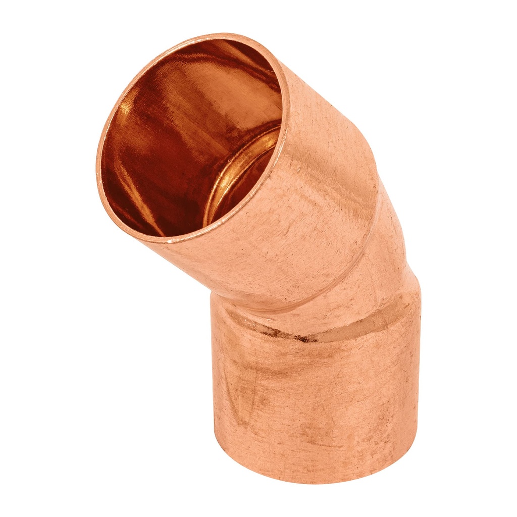 Codo de cobre 45° de 1', Foset Basic - Pag 533