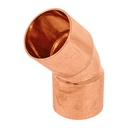 Codo de cobre 45° de 1', Foset Basic