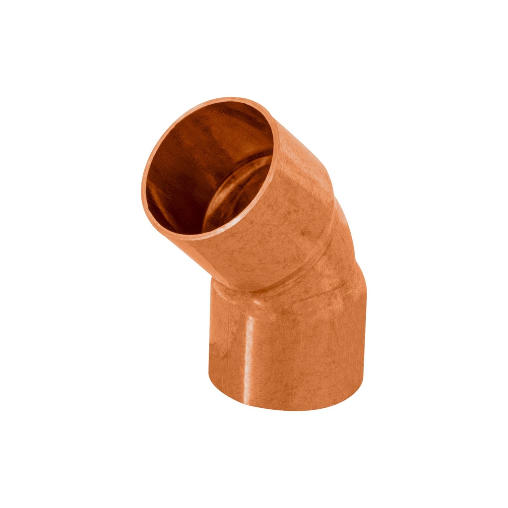 [T47634] Codo de cobre 45° de 1/2', Foset Basic