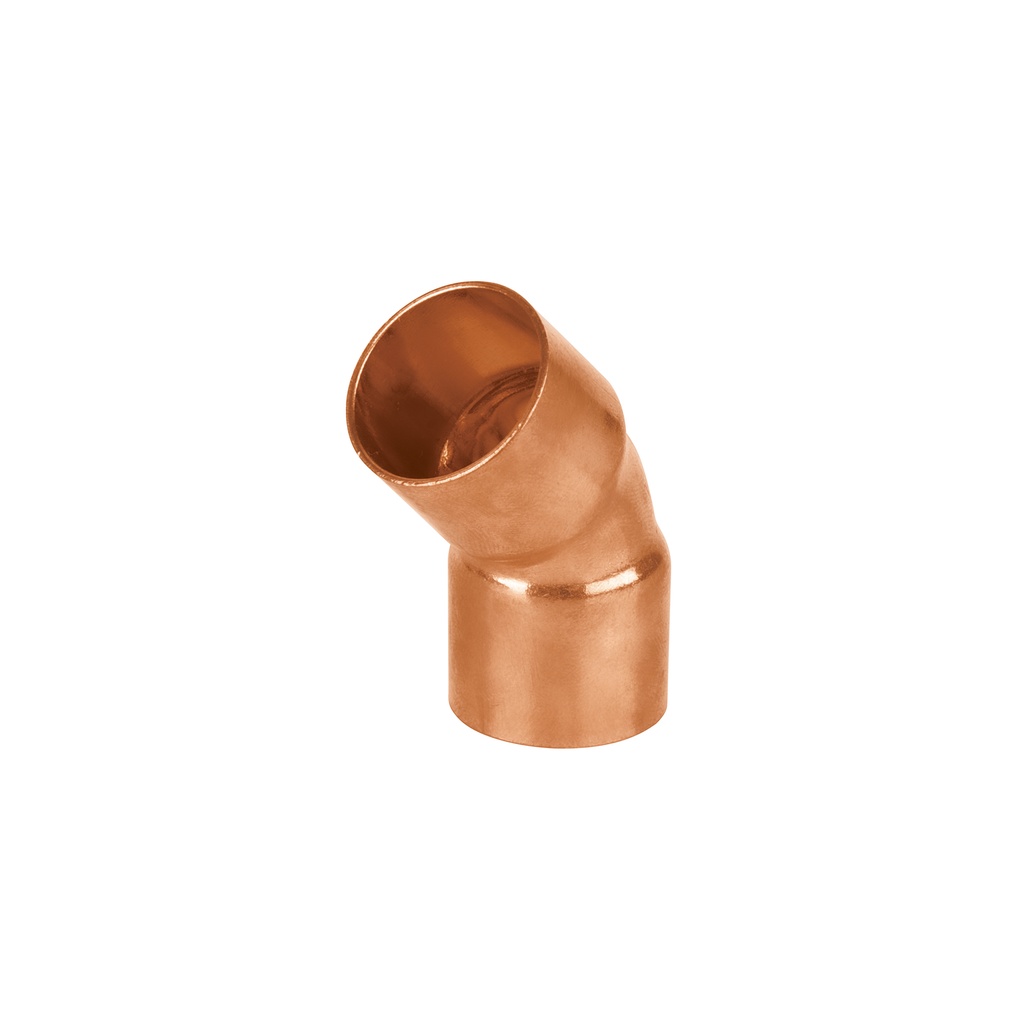 [T47635] Codo de cobre 45° de 3/4', Foset Basic