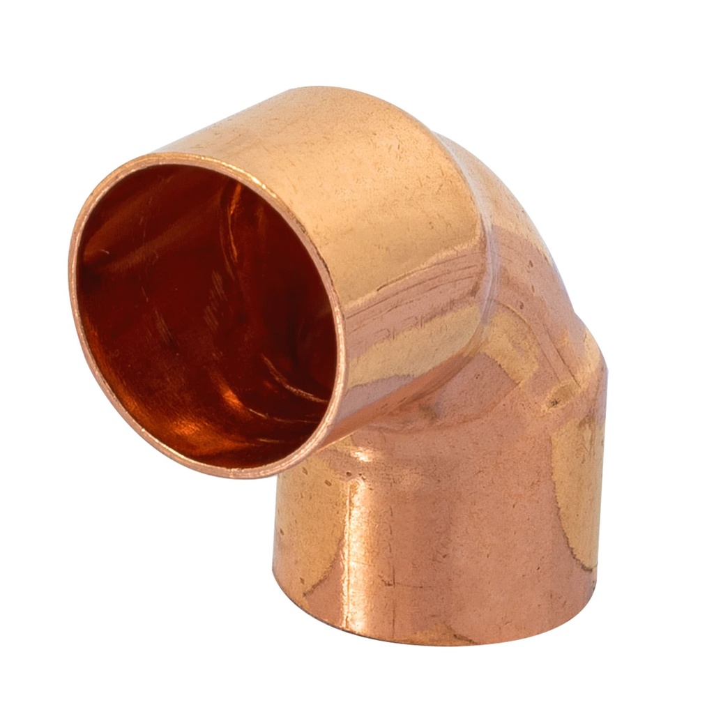 Codo de cobre 90° de 1/2', Foset Basic - Pag 533
