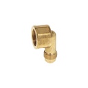 Codo para estufa a 90° de latón de 5/16' x 3/8', Foset