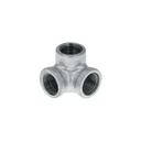 Codo rincón acero galvanizado de 1/2', Foset