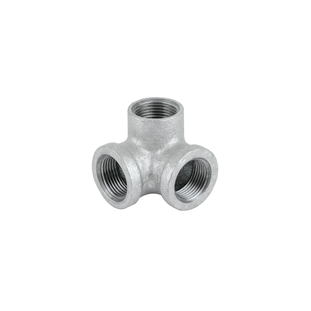 Codo rincón acero galvanizado de 3/4', Foset