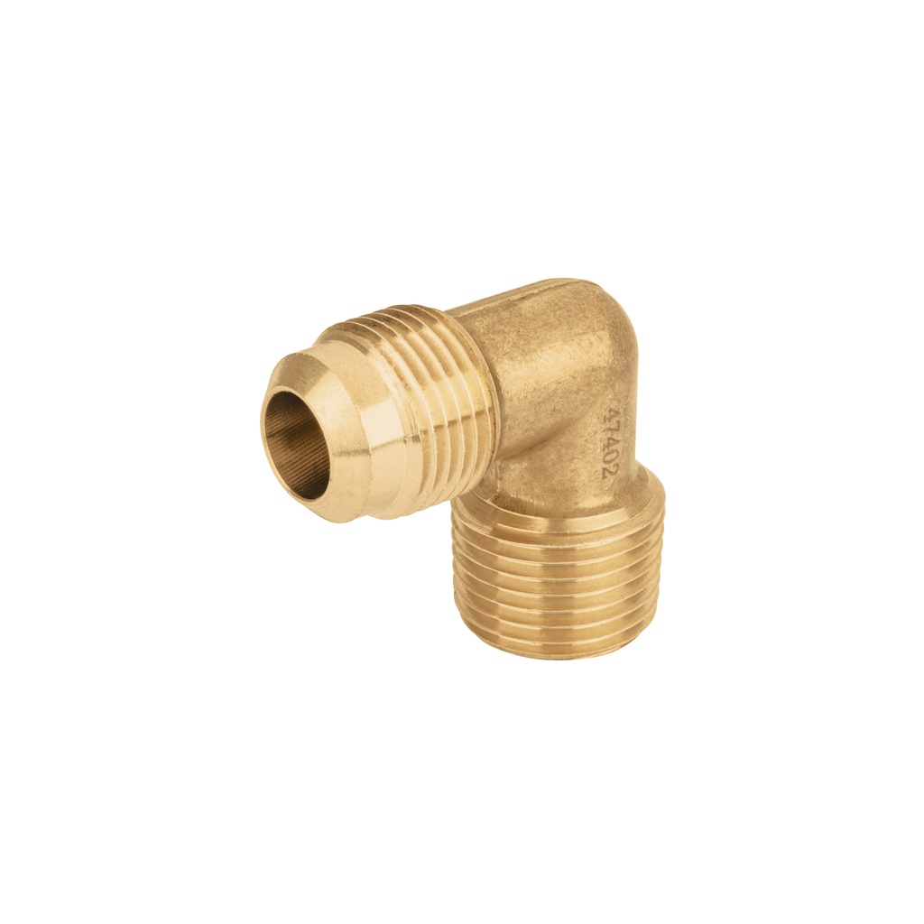 [T47402] Codo terminal a 90° de latón 1/2 x 1/2', Foset