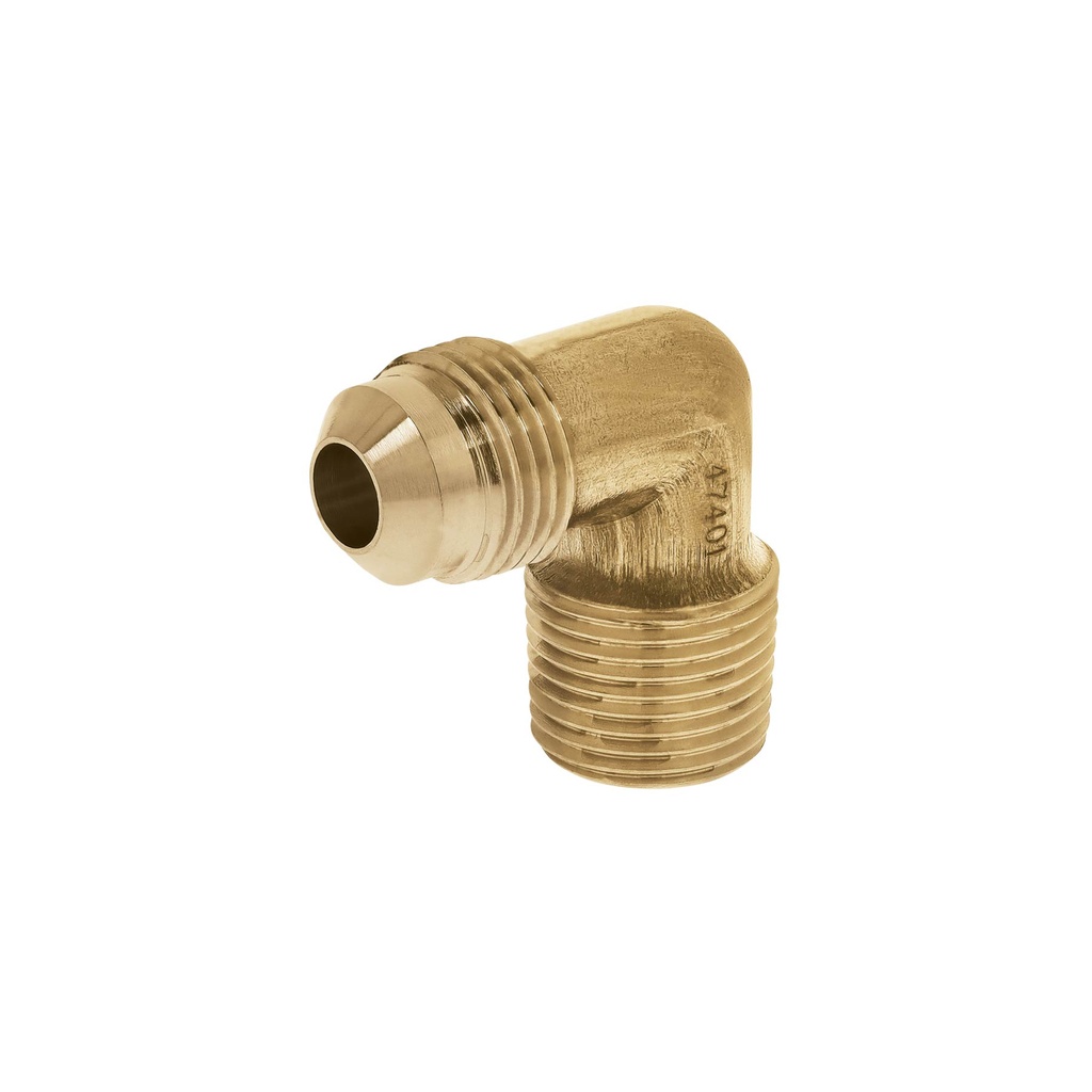 [T47401] Codo terminal a 90° de latón 3/8 x 3/8', Foset