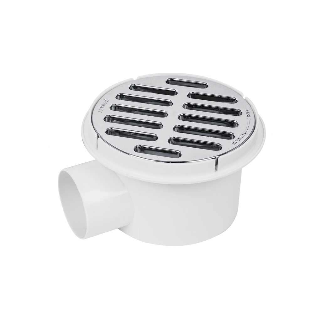 Coladera de ABS salida lateral y rejilla 5', 1/4 de vuelta - Pag 506