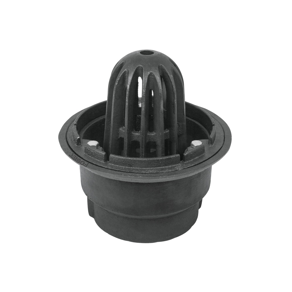 [T45303] Coladera de hierro de cúpula para azotea, Foset