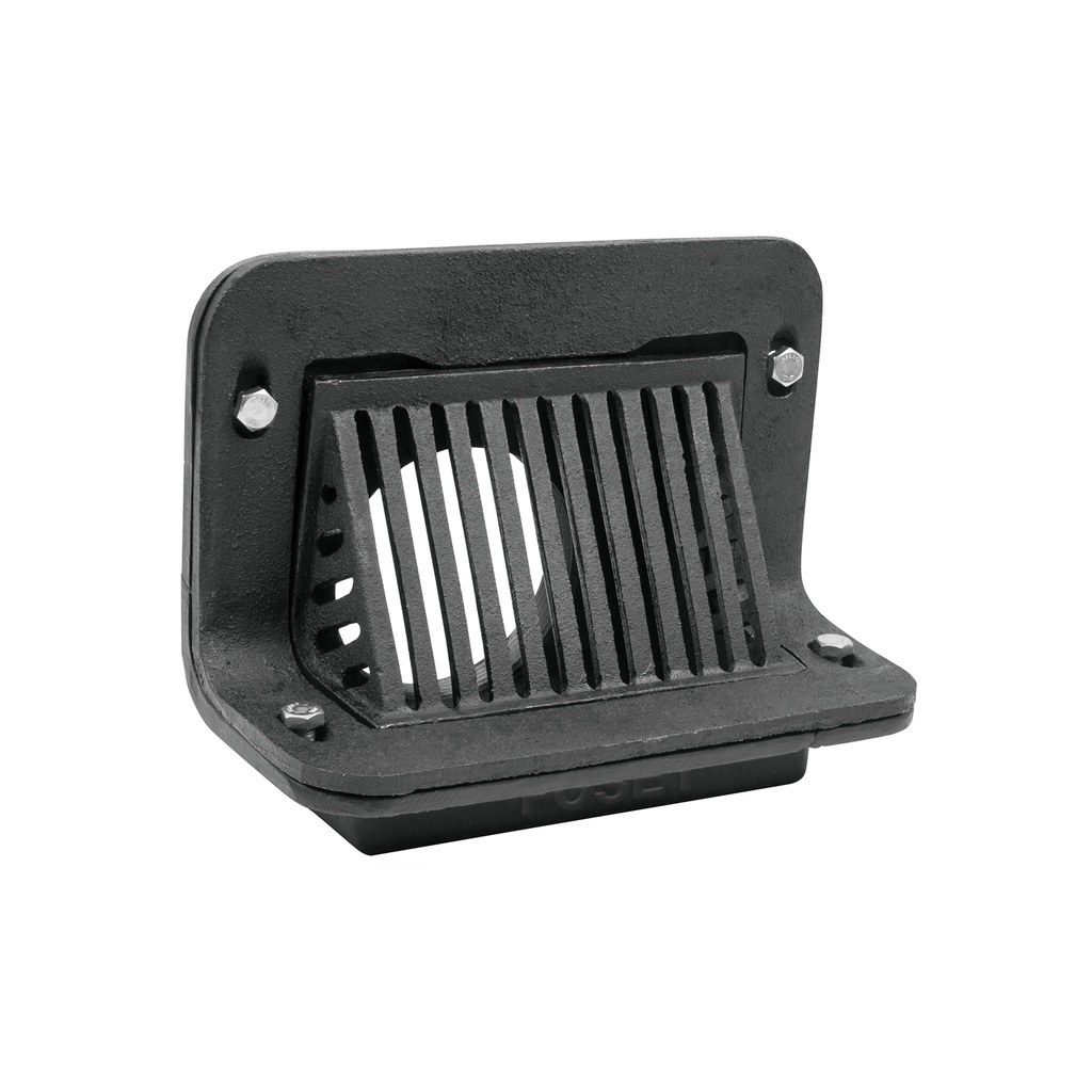 Coladera de hierro pretil para azotea, Foset