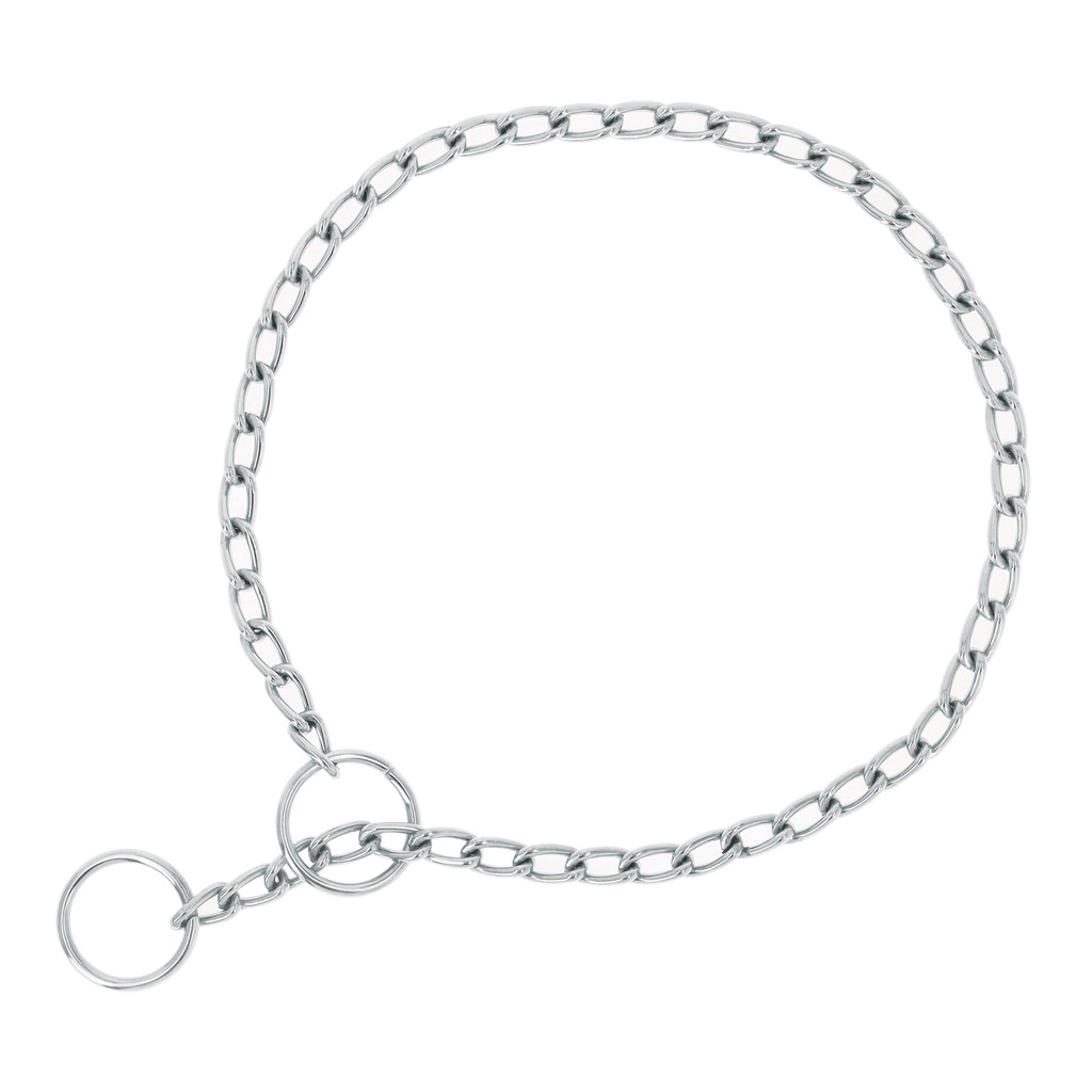Collar de entrenamiento para perro, 45 cm, eslabón 2 mm - Pag 554