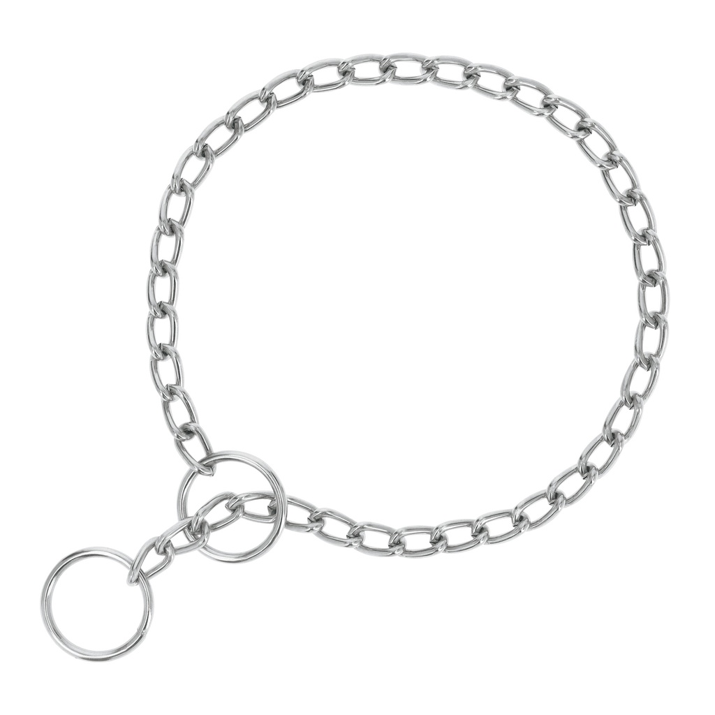 Collar de entrenamiento para perro, 45 cm, eslabón 2.5 mm - Pag 554