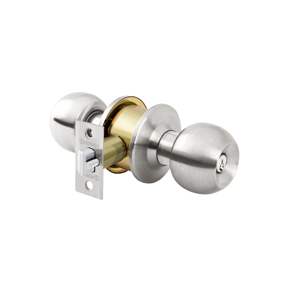 Combo cerraduras, llave-llave, cromo, Hermex Basic - Pag 588