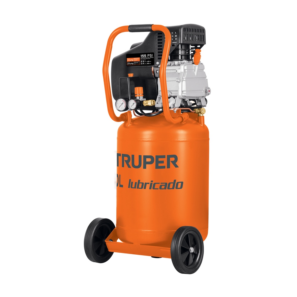 [T19360] Compresor vertical, 50 L, 3-1/2 Hp (potencia máxima ), 127V