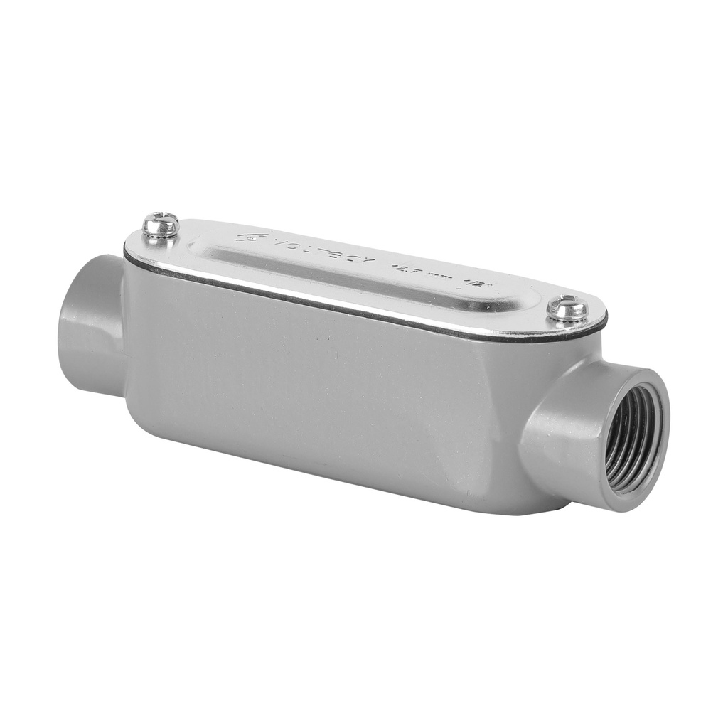 Condulet 1/2' conexión tipo C, Volteck