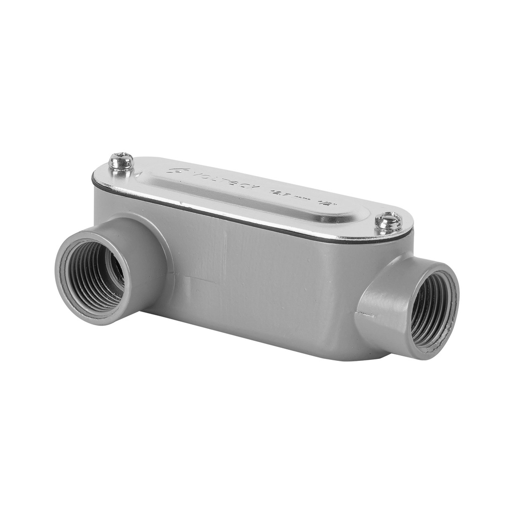 Condulet 1/2' conexión tipo LR, Volteck - Pag 437