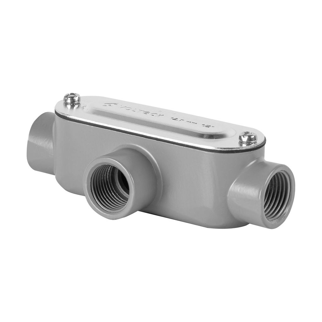 [T46979] Condulet 1/2' conexión tipo T, Volteck