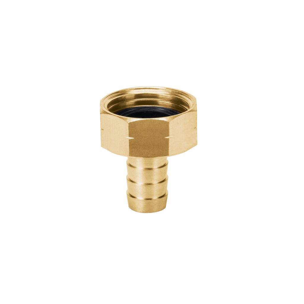 Conector 1/2' hembra de latón sólido para manguera, Truper - Pag 236