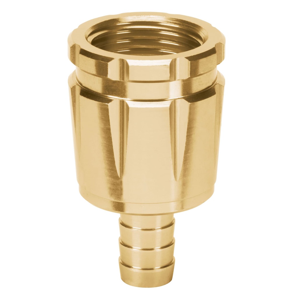 [T101163] Conector 1/2' hembra robusto de aluminio, Truper